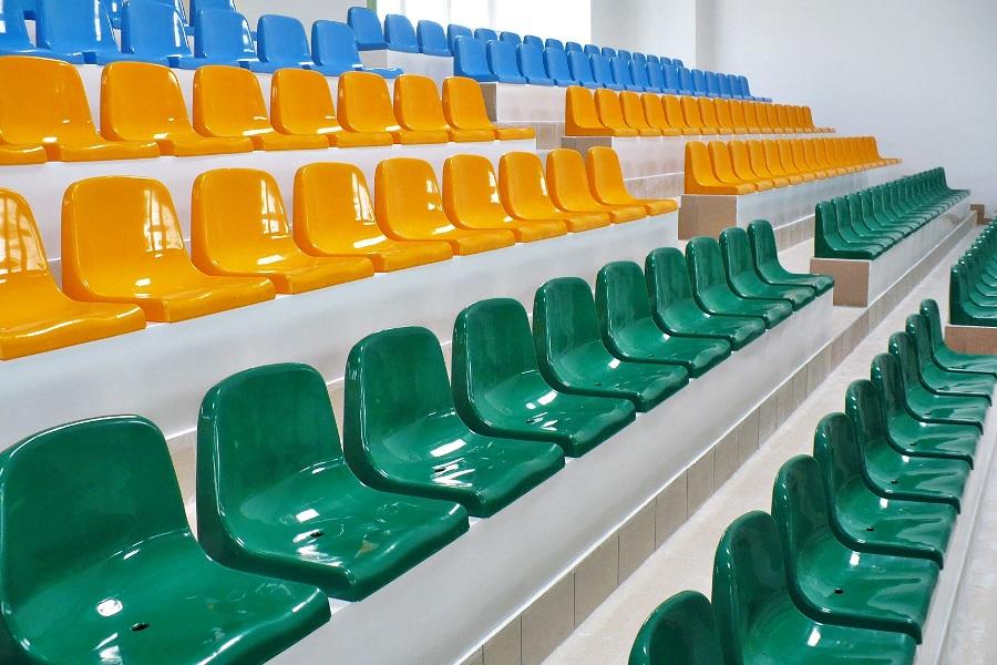 Sièges de stade WO-06 Paroi à double dossier Prostar Fabricant